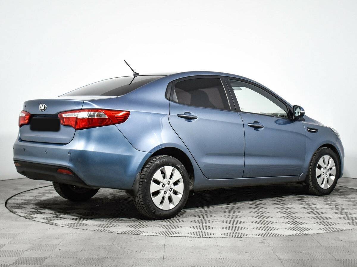 Kia Rio 4-speed, 2013 Фото №5