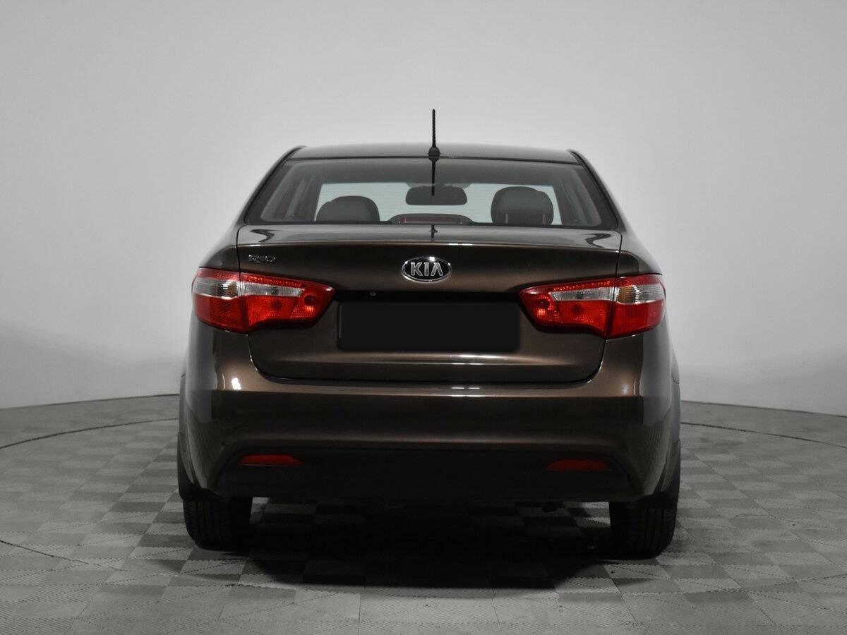 Kia Rio 6-speed, 2014 Фото №6