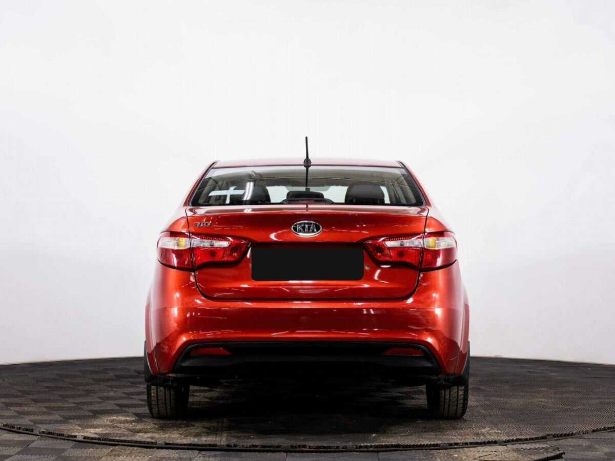 Kia Rio, 2012 Фото №5