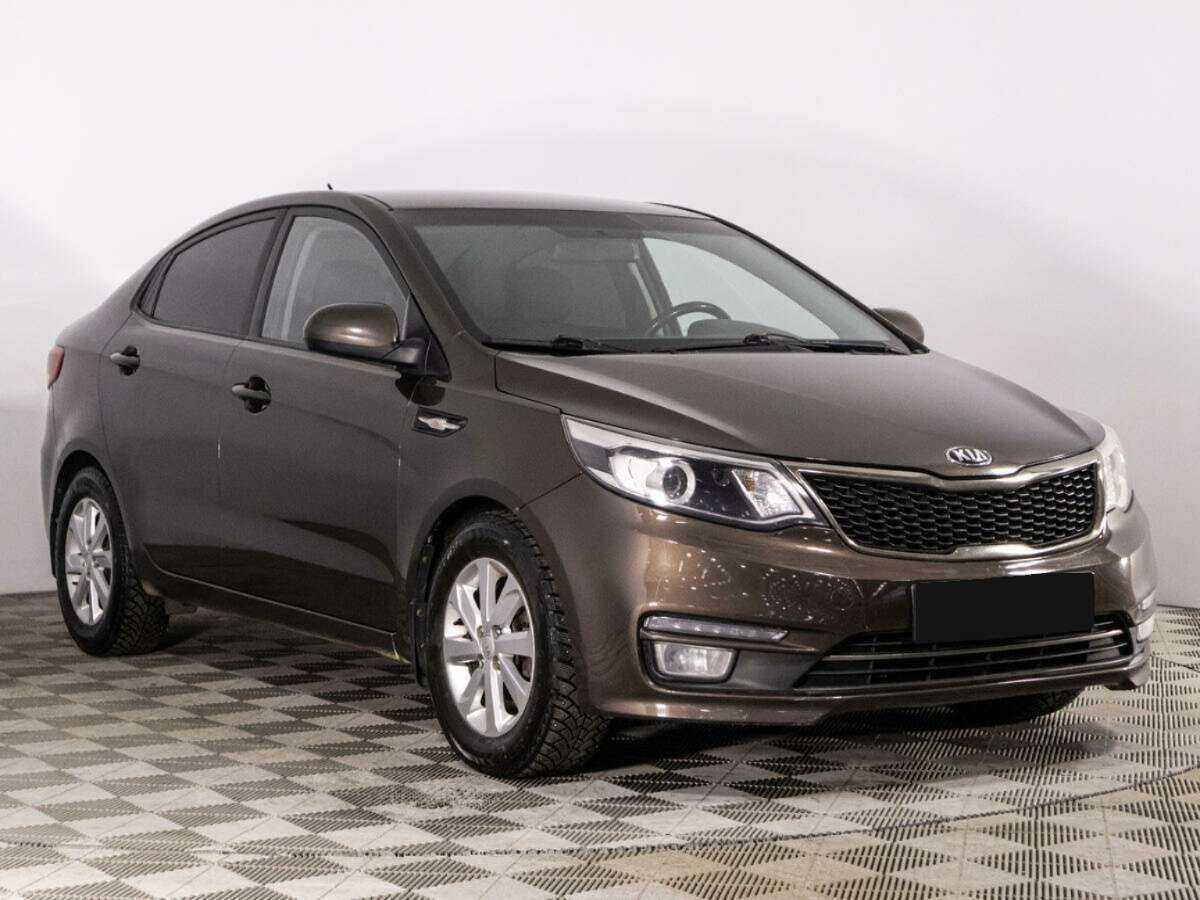 Kia Rio, 2016 Фото №3