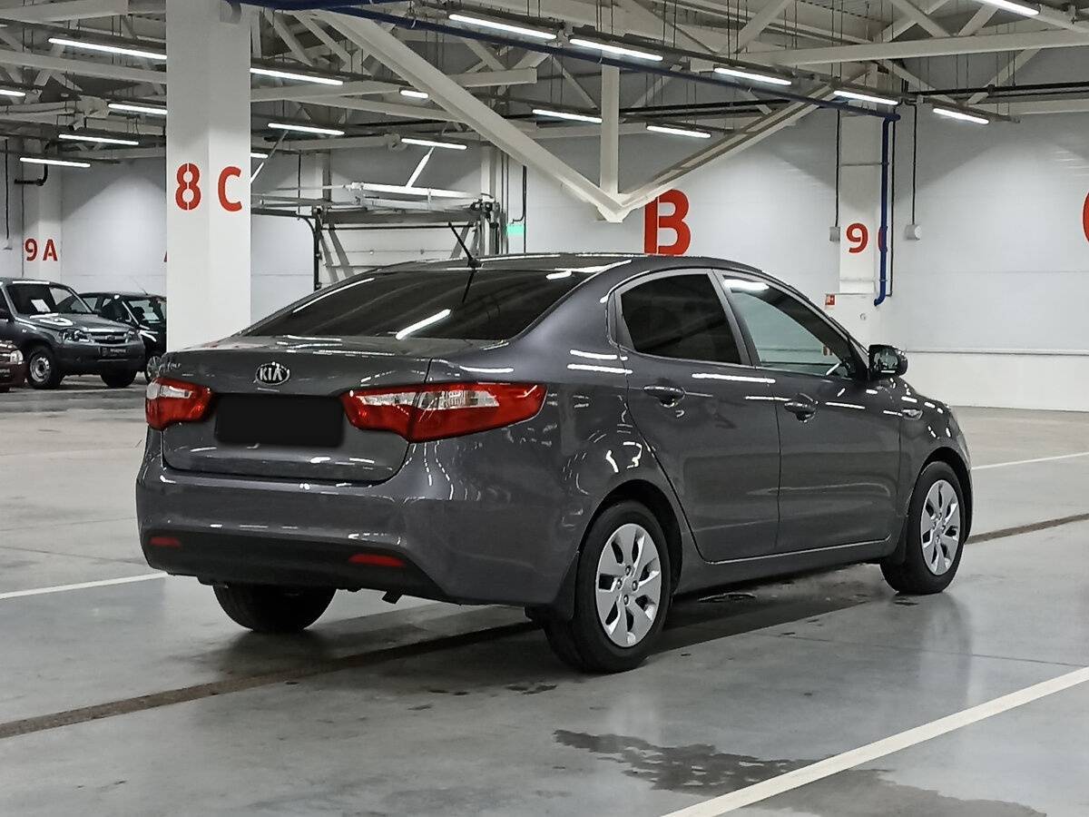 Kia Rio 5-speed, 2013 Фото №5