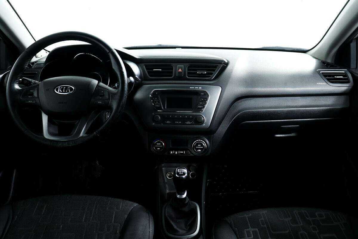 Kia Rio 5-speed, 2012 Фото №11
