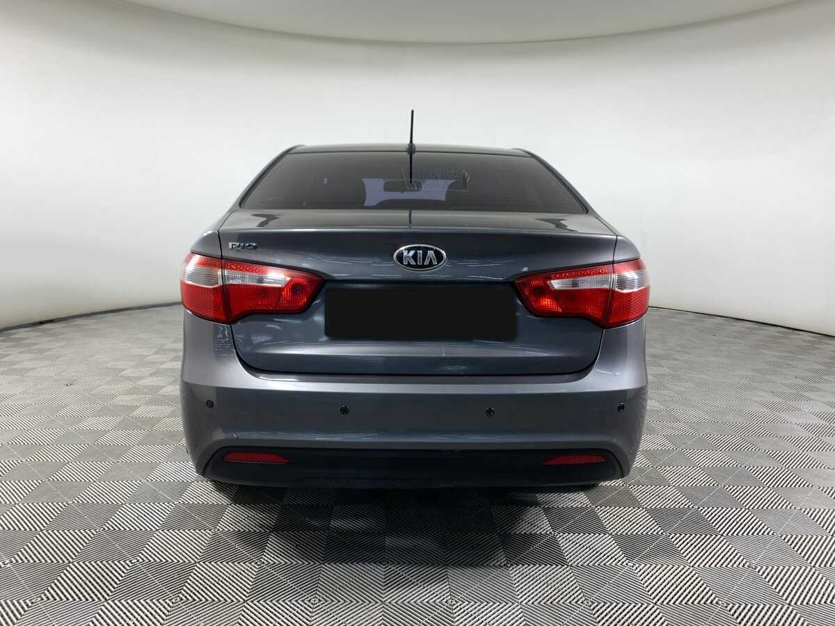 Kia Rio 5-speed, 2014 Фото №5
