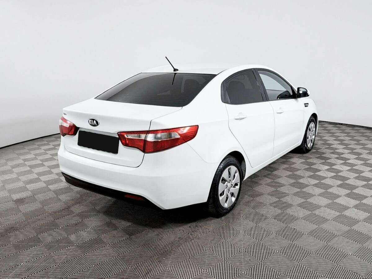 Kia Rio 5-speed, 2013 Фото №5