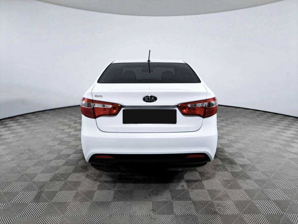 Kia Rio 5-speed, 2014 Фото №6