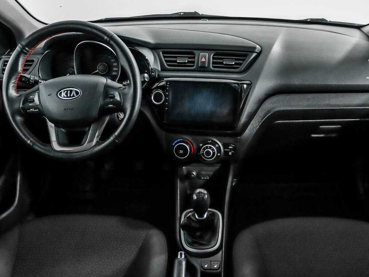 Kia Rio 5-speed, 2012 Фото №12