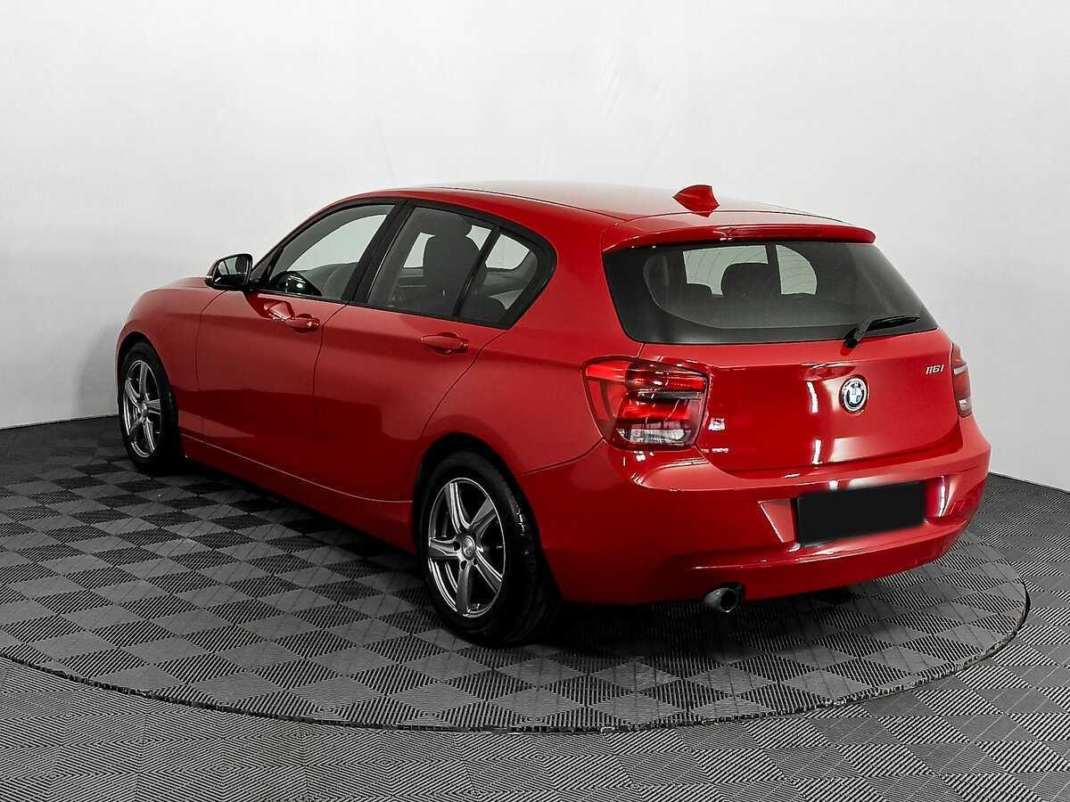 BMW 1 серии 116i, 2012 Фото №7