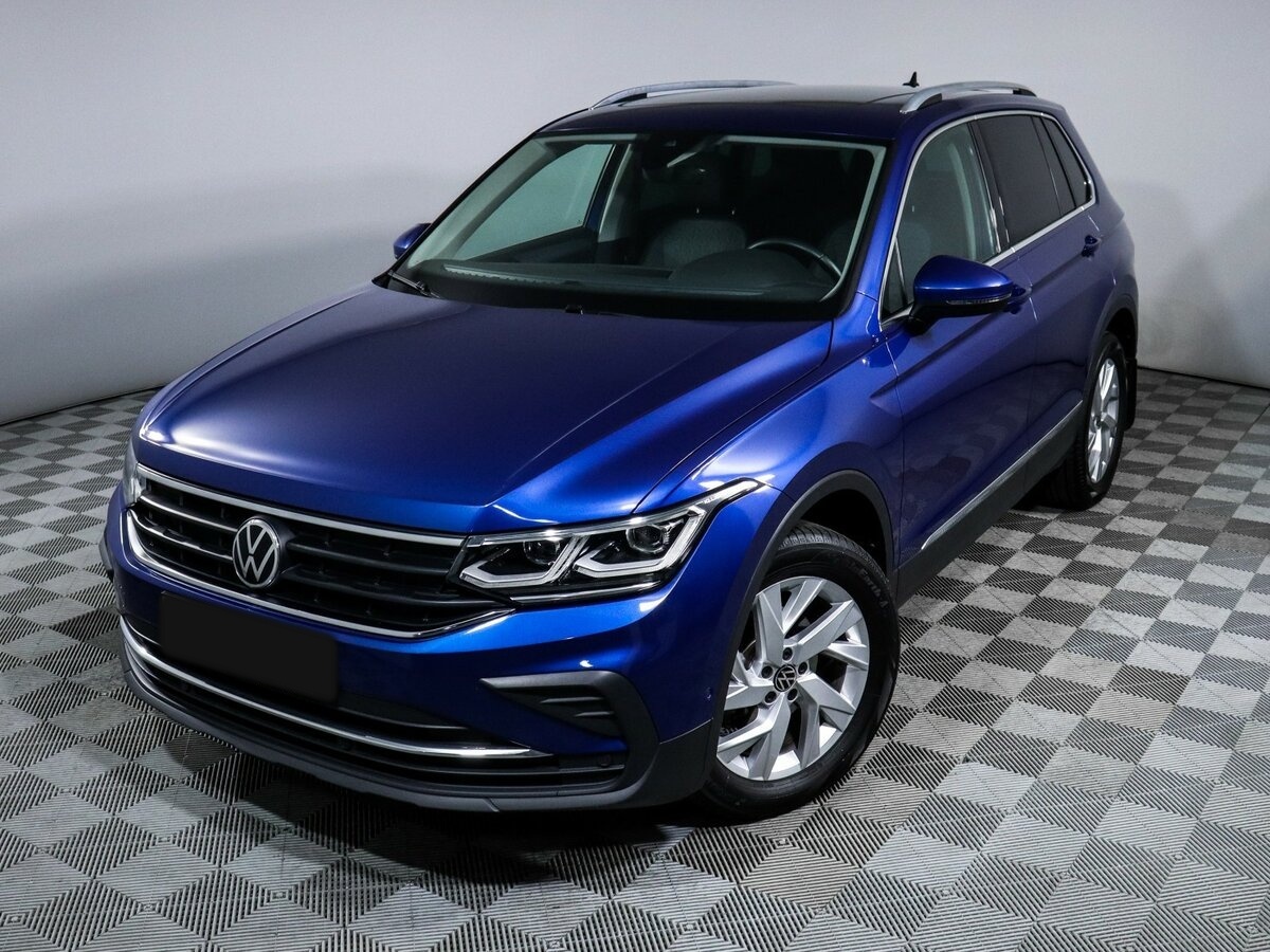Volkswagen Tiguan II Рестайлинг, 2021 Фото №14